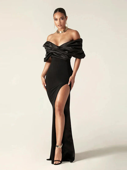 The Enchantress Off-Shoulder Gown