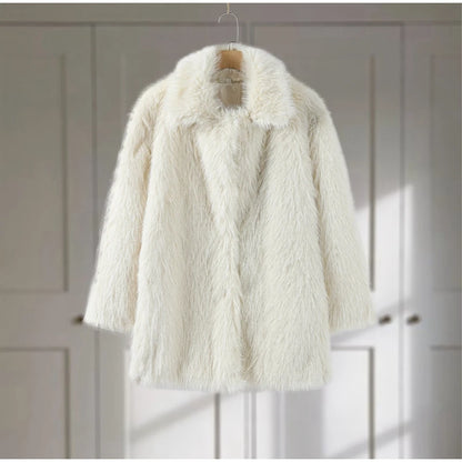 Luxe Faux Fur Overcoat