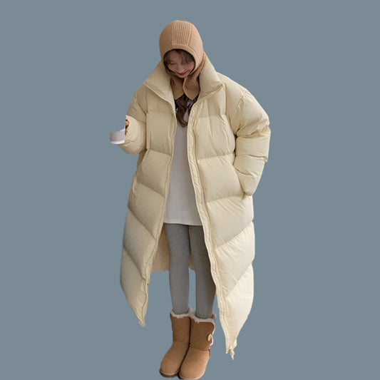 Streetwear Zippered Long Coat