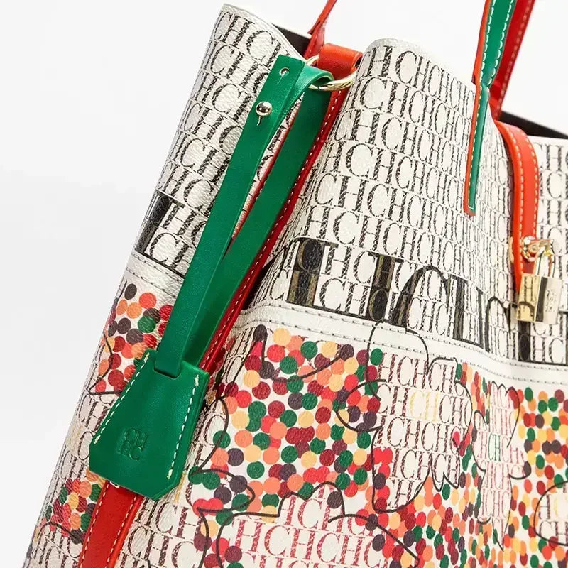 The Appliqué Paisley Baguette Bag