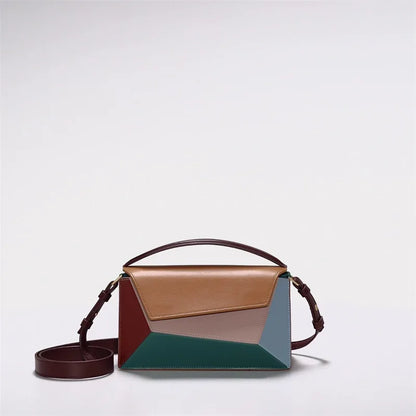 The Patchwork Shoulder Box Bag